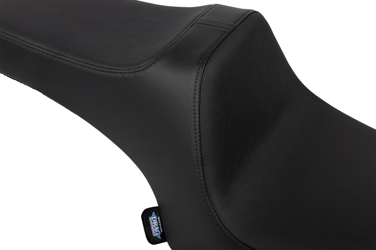 DRAG SPECIALTIES SEATS Predator III Seat - Vinyl - Black - Smooth - Challenger '20-'25 4718A