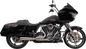 TRASK 2-into-1 Assault Exhaust System - Stainless Steel - Touring M8 TM-5011