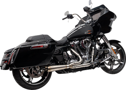 TRASK 2-into-1 Assault Exhaust System - Stainless Steel - Touring M8 TM-5011