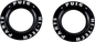 PUIG HI-TECH PARTS Axle Slider Rings - Black - Set 20271N