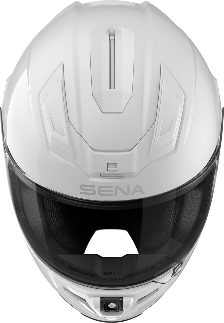 SENA Phantom ANC Helmet - Gloss White - Large PHANTOMANC-GW00L3