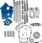 S&S CYCLE Cam Chest Kit - 496 Gear Drive Cam - Oil Cooled - Chrome Pushtubes - M8 310-1382
