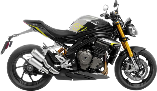 LEOVINCE LV-10 Slip-On Muffler - Triumph Speed Triple 1200 RR/RS/RX/SS 15271