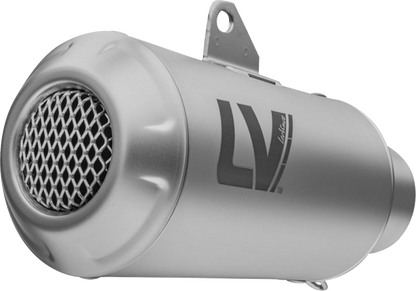 LEOVINCE LV-12 R Slip-On Muffler - Stainless Steel - KTM 1090/1190/1290 15309U
