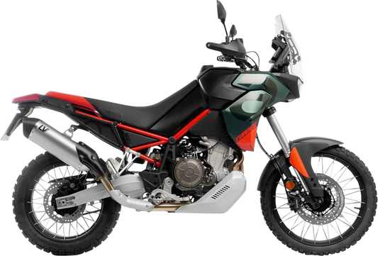 LEOVINCE LV-14 Slip-On Muffler - Stainless Steel - Aprilia Tuareg 660 15626U