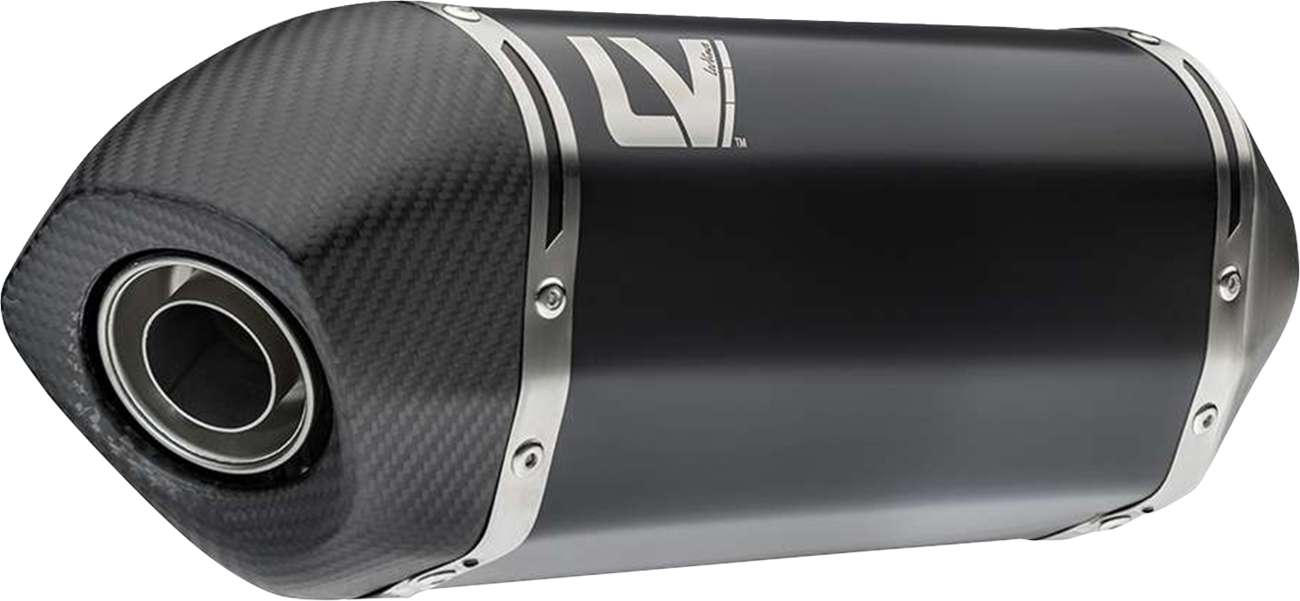LEOVINCE LV-14 Slip-On Muffler - Black - KTM/CF MOTO 790/800/890/901 15618BU