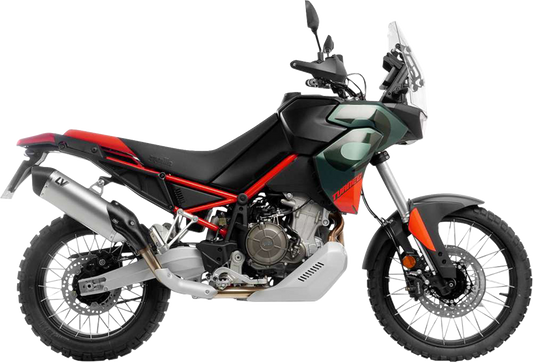 LEOVINCE LV-14 Slip-On Muffler - Titanium - Aprilia Tuareg 660 15626TU