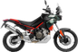 LEOVINCE LV-14 Slip-On Muffler - Titanium - Aprilia Tuareg 660 15626TU
