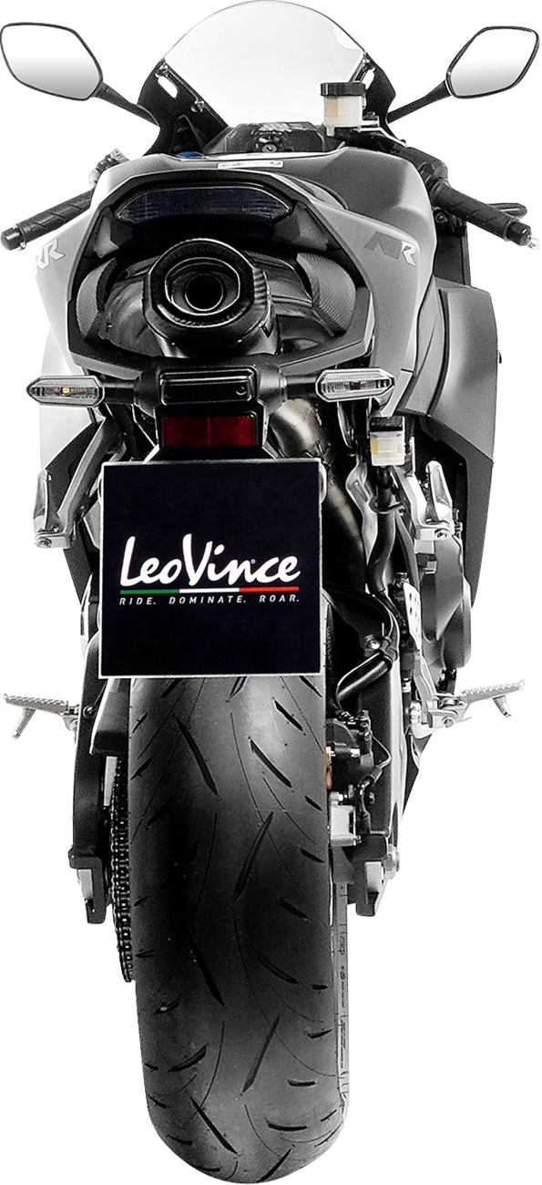 LEOVINCE LV One EVO Slip-On Muffler - Stainless Steel - Honda CBR600RR 14460EU