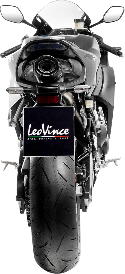 LEOVINCE LV One EVO Slip-On Muffler - Stainless Steel - Honda CBR600RR 14460EU