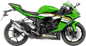 LEOVINCE LV-14 R Slip-On Muffler - Stainless Steel - Kawasaki ZX-6R 15625U