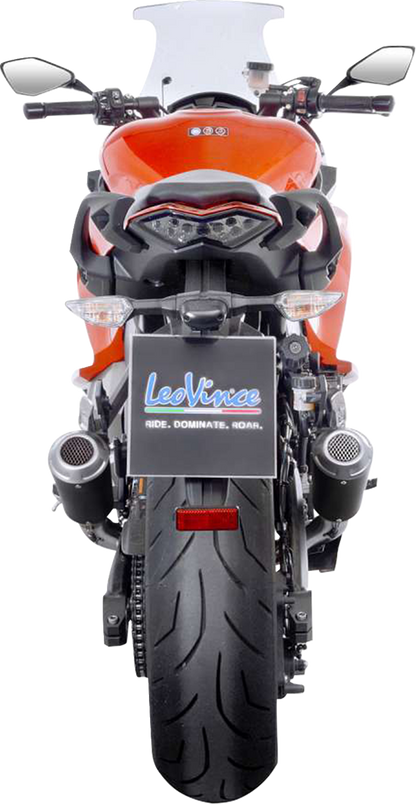 LEOVINCE LV-12 R Slip-On Muffler - Black - KTM 1090/1190/1290 15309BU