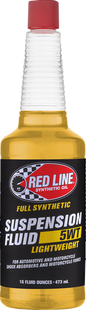 RED LINE SYNTHETIC OIL Lightweight Suspension Fluid 5wt - 16 fl oz – Part 91122