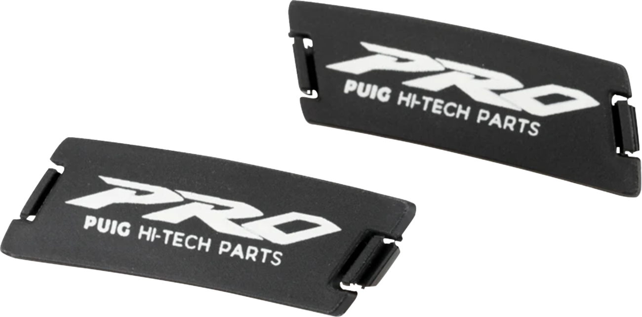 PUIG HI-TECH PARTS Replacement Bumpers - Pro 2.0 - Black - Set 20872N