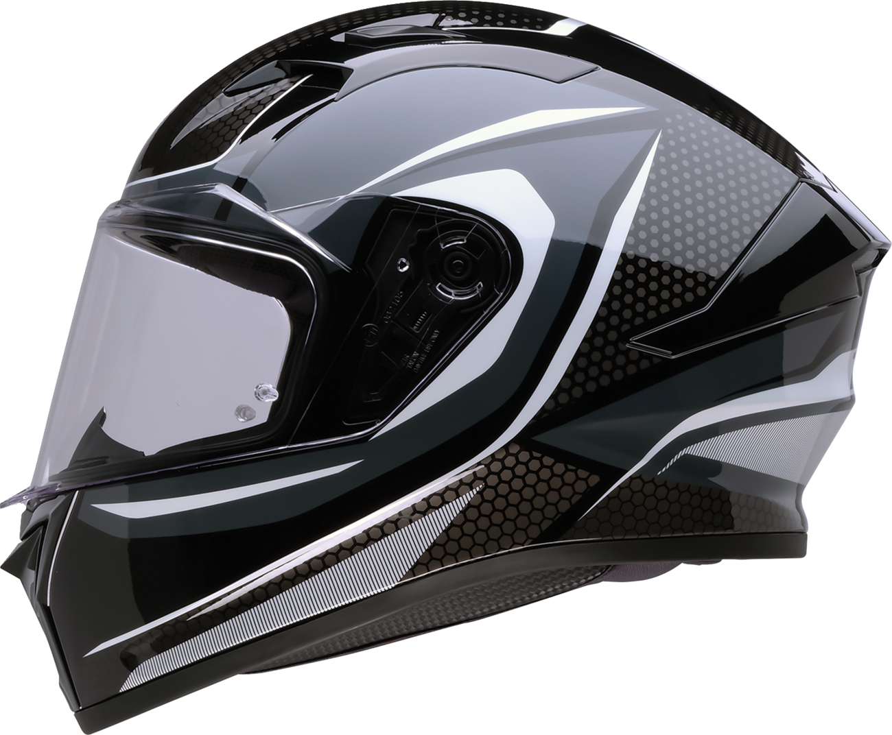 Z1R Talon Helmet - Nighthawk - Black/Gray/White - Small 0101-18453