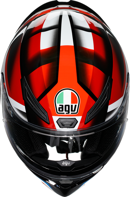 AGV K1 S Helmet - Fastlap - Black/Red/Blue - Small 2118394018066S