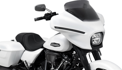 MEMPHIS SHADES Spoiler Windshield - 4" - Dark Black Smoke - FLHX MEP88810