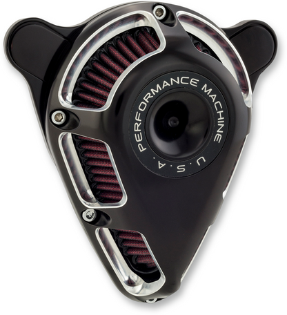 PERFORMANCE MACHINE (PM) Jet Air Cleaner Kit - Contrast Cut™ 0206-2167-BM