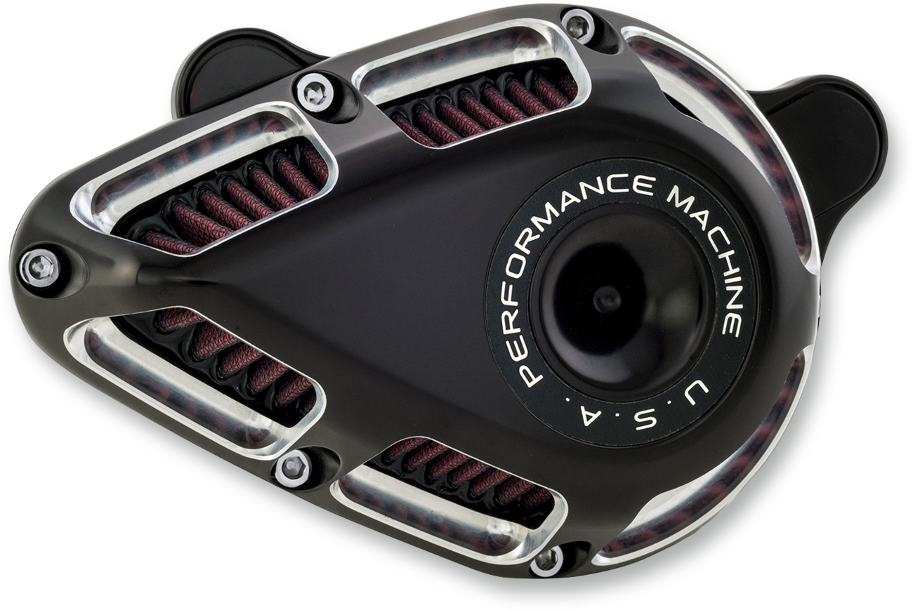 PERFORMANCE MACHINE (PM) Jet Air Cleaner Kit - Contrast Cut™ 0206-2167-BM