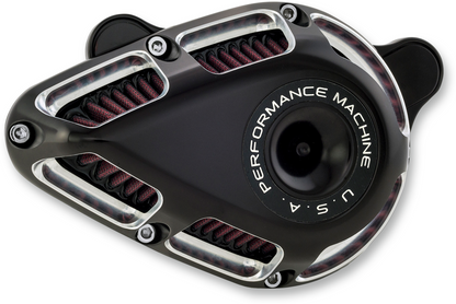 PERFORMANCE MACHINE (PM) Jet Air Cleaner Kit - Contrast Cut™ 0206-2167-BM
