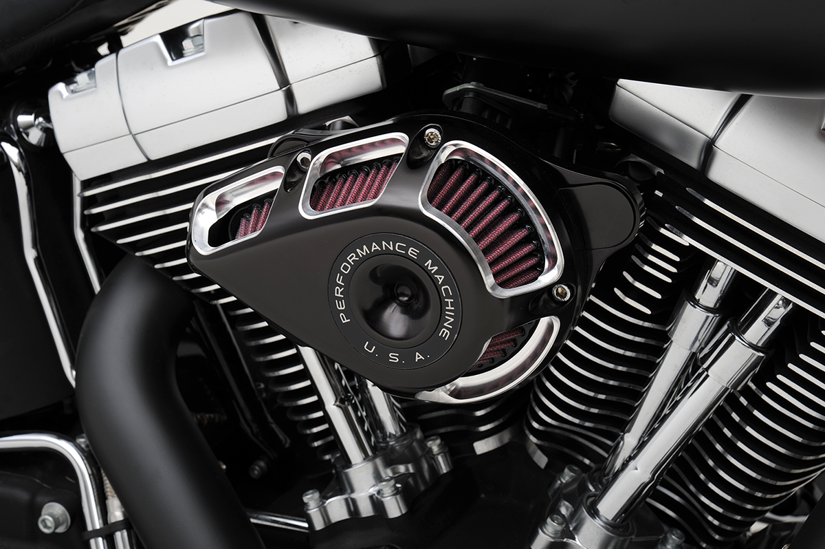 PERFORMANCE MACHINE (PM) Jet Air Cleaner Kit - Contrast Cut™ 0206-2167-BM