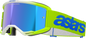 ALPINESTARS GOGGLES Vision 5 Goggle - Blaze - Yellow/Blue - Blue Mirror Lens 5102125-5007