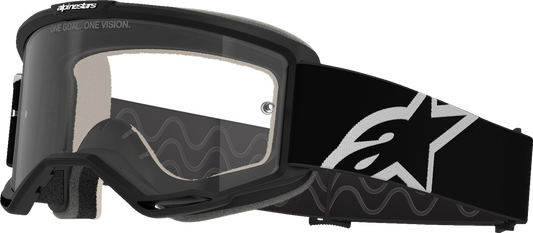 ALPINESTARS GOGGLES Vision 5 Goggle - Corp - Black - Clear Lens 5101725-1425