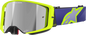 ALPINESTARS GOGGLES Supertech Goggle - Corp - Purple/Yellow - Silver Mirror Lens 5100326-3156