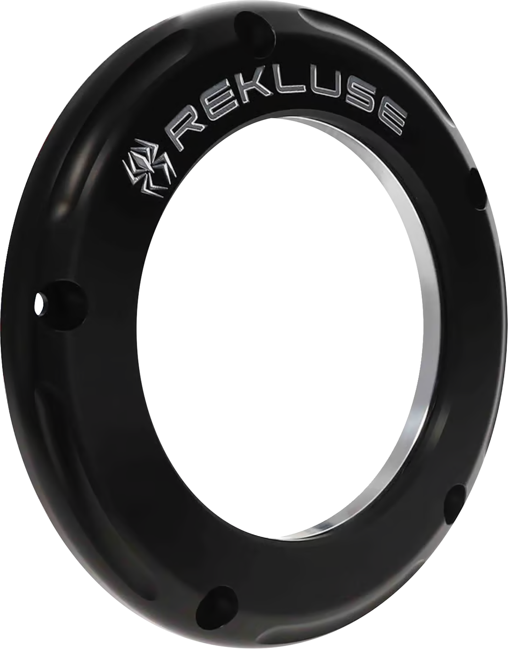 REKLUSE Clear Derby Cover - Black/Anodized - M8 RMS-0515027