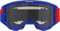 ALPINESTARS GOGGLES Vision Sand Goggle - Blue/Red/White - Dark Smoke Lens 5100826-7295