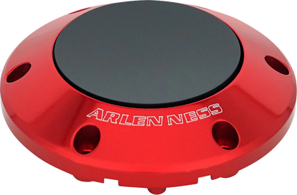 ARLEN NESS Pop-Up Aluminum Gas Cap - Red (Part Number 701-022)