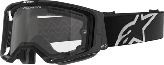 ALPINESTARS GOGGLES Vision 8 Goggle - Corp - Dual Pane - Black - Clear Lens 5101025-1517