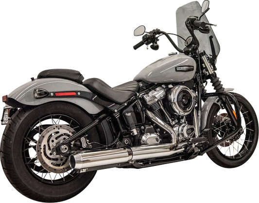BASSANI XHAUST 2-into-1 High Horsepower Exhaust System - Stainless Steel - M8 1F78SS