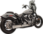 BASSANI XHAUST 2-into-1 High Horsepower Exhaust System - Stainless Steel - M8 1F78SS