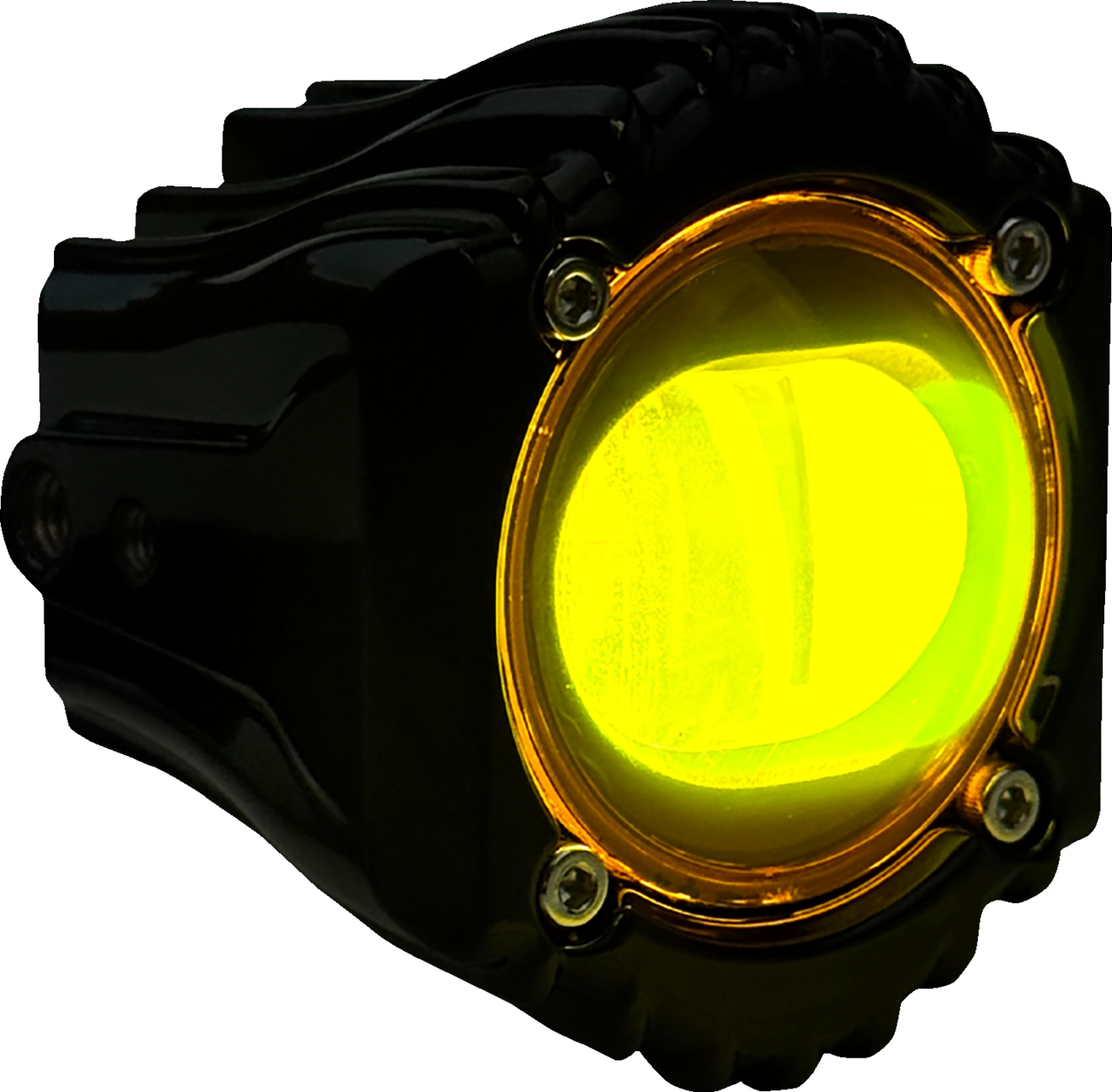 CUSTOM DYNAMICS Shark Demon® Fog Light - Yellow SD-OR-Y