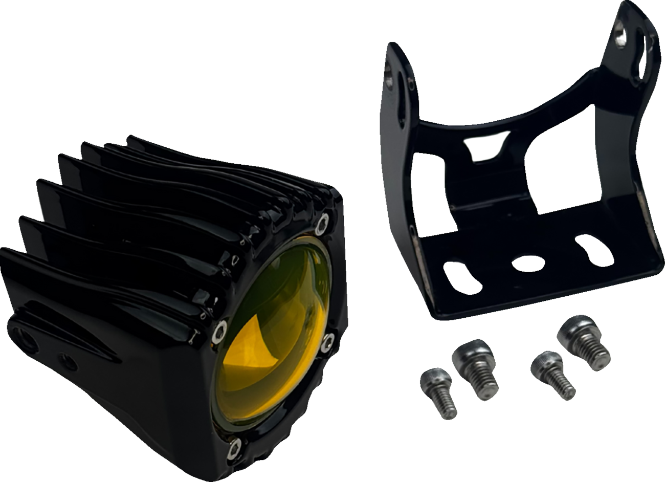 CUSTOM DYNAMICS Shark Demon® Fog Light - Yellow SD-OR-Y