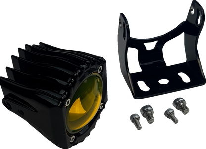 CUSTOM DYNAMICS Shark Demon® Fog Light - Yellow SD-OR-Y