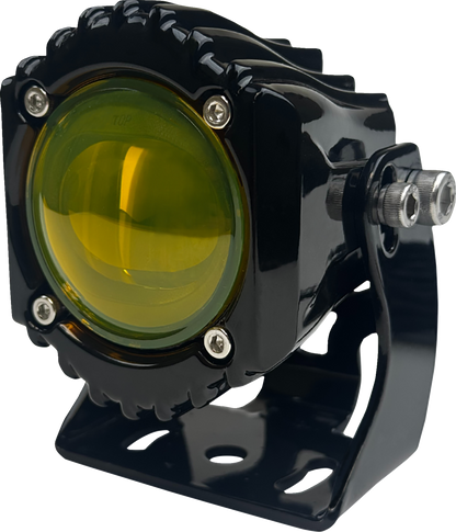 CUSTOM DYNAMICS Shark Demon® Fog Light - Yellow SD-OR-Y