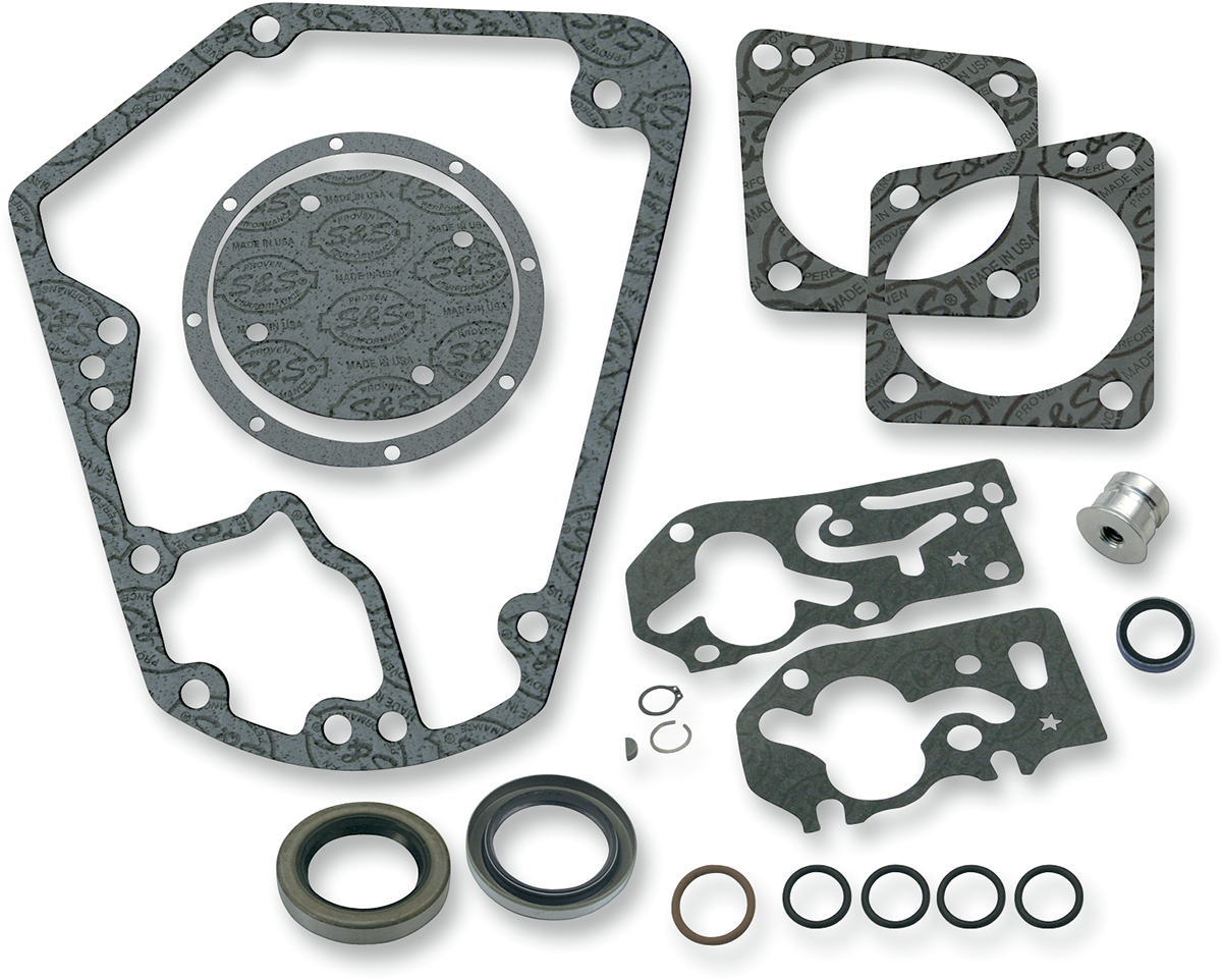 S&S CYCLE Lower End Gasket Kit - 4" and 4.125" Super Side Winder Plus 31-2068