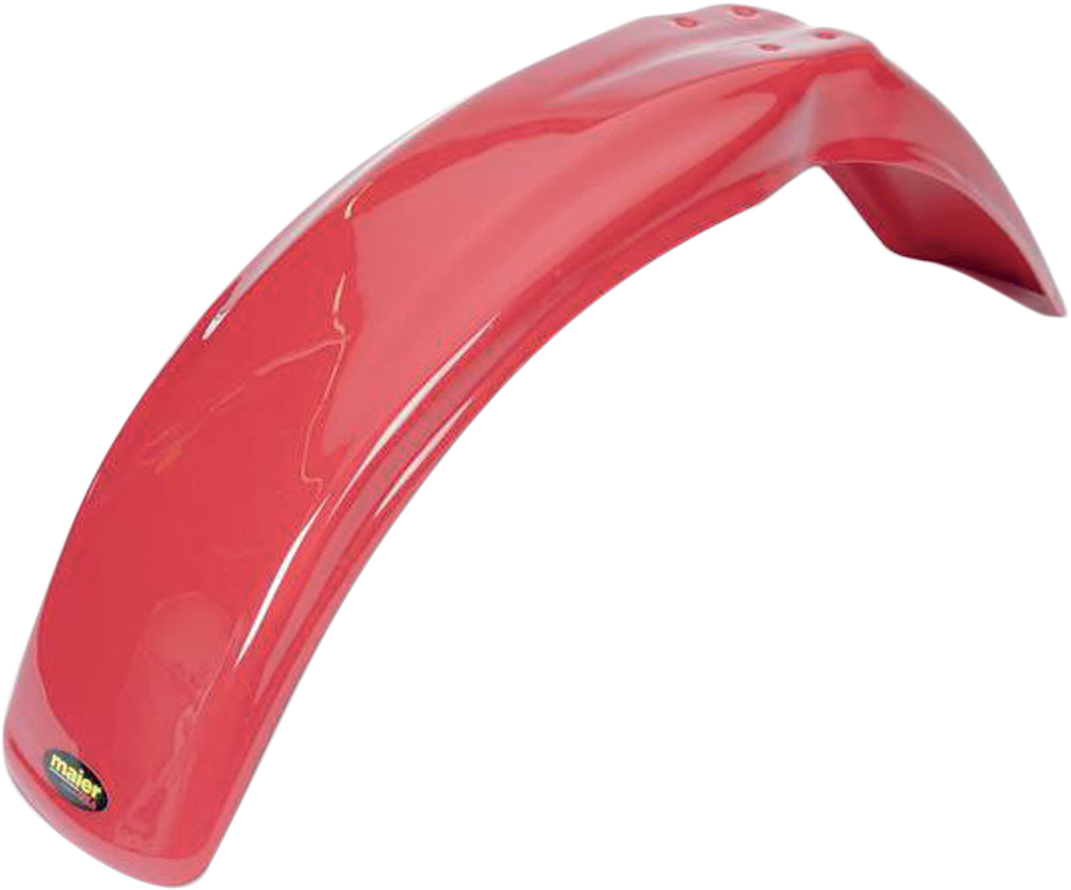 MAIER Replacement Front Fender - Red - Honda - CR/XR '78-'83 123502
