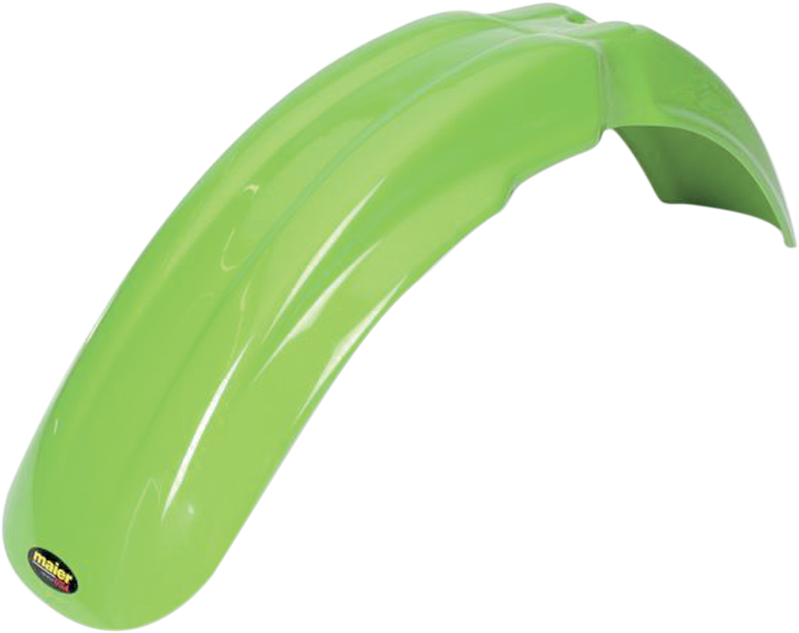 MAIER Replacement Front Fender - Green - Kawasaki - KX/KDX/KLX '80-'07 144833