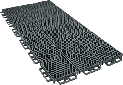 CALIBER ProTech Flooring - Smooth Light Gray Modular Tile System (8 Pieces) - Part #13610-10