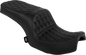 DRAG SPECIALTIES SEATS Freedom Seat - Vinyl - Double Diamond Black Stitch - Challenger '20-'25/Chieftain '25 4722B