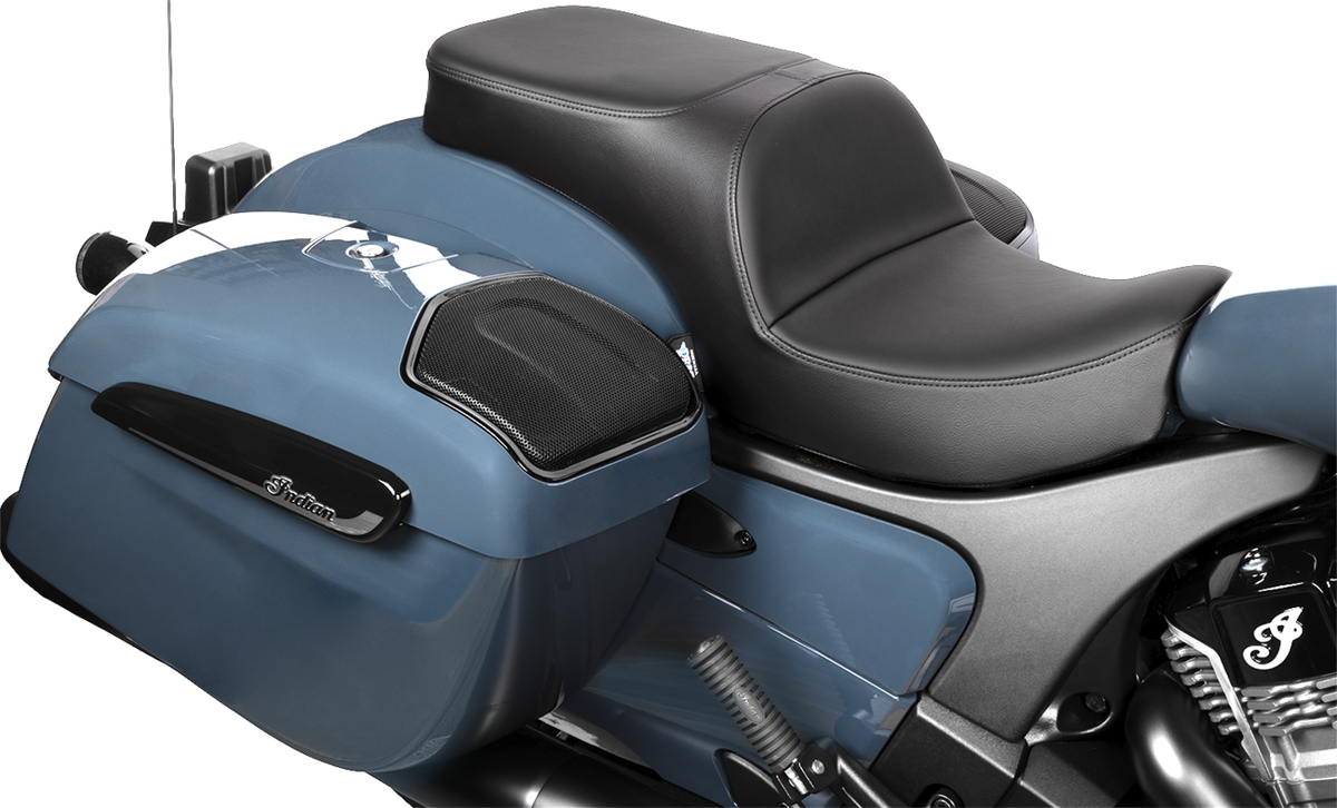 DRAG SPECIALTIES SEATS Freedom Seat - Vinyl/Solar Leather - Smooth - Challenger '20-'25/Chieftain '25 4722E