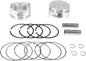 S&S CYCLE Piston Kit - For 100"/107" Super Sidewinder® - 4.000" - +0.010" 92-1401