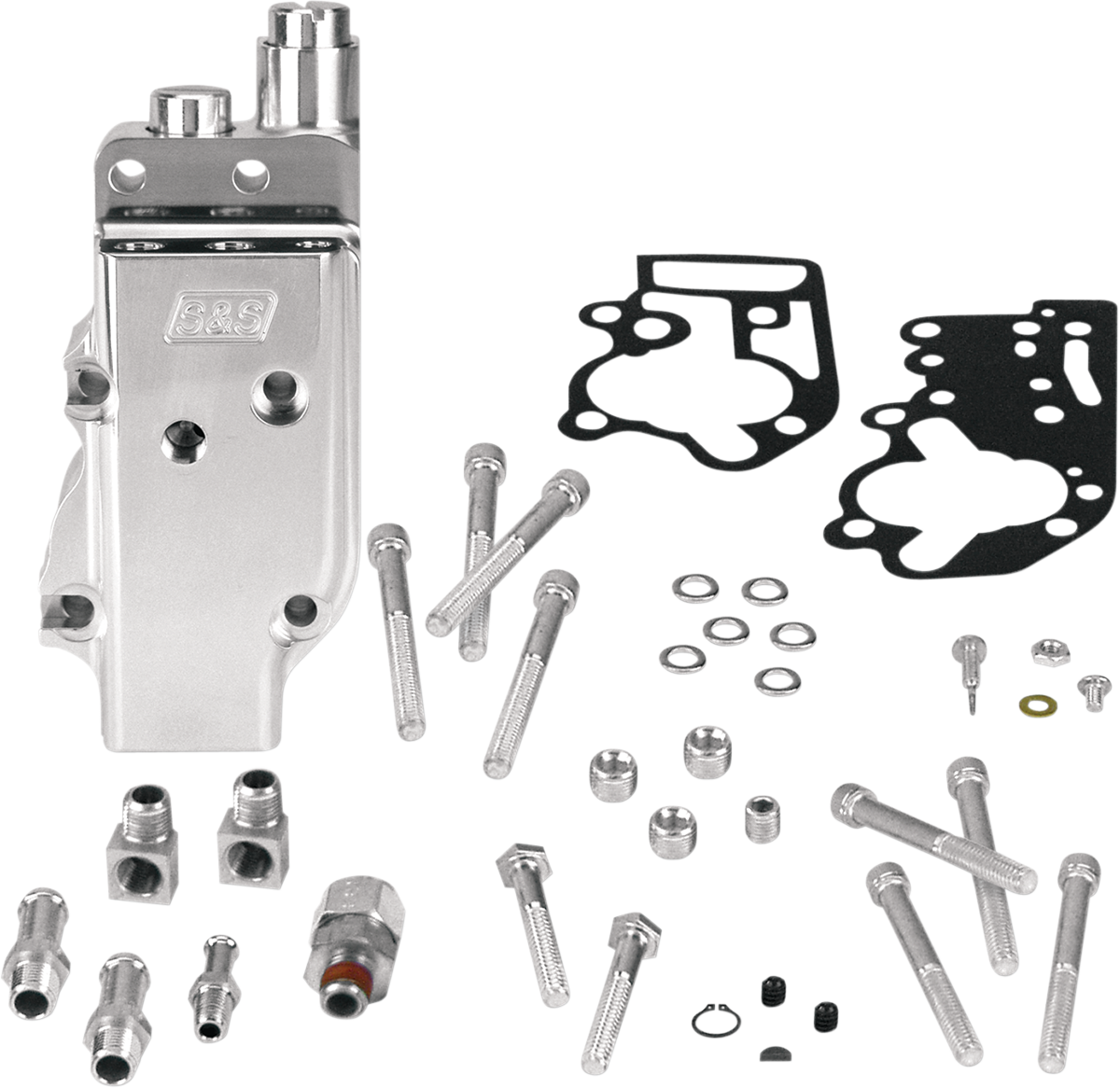 S&S CYCLE Billet Oil Pump - Standard Cover - '36-'69 Big Twin 31-6200