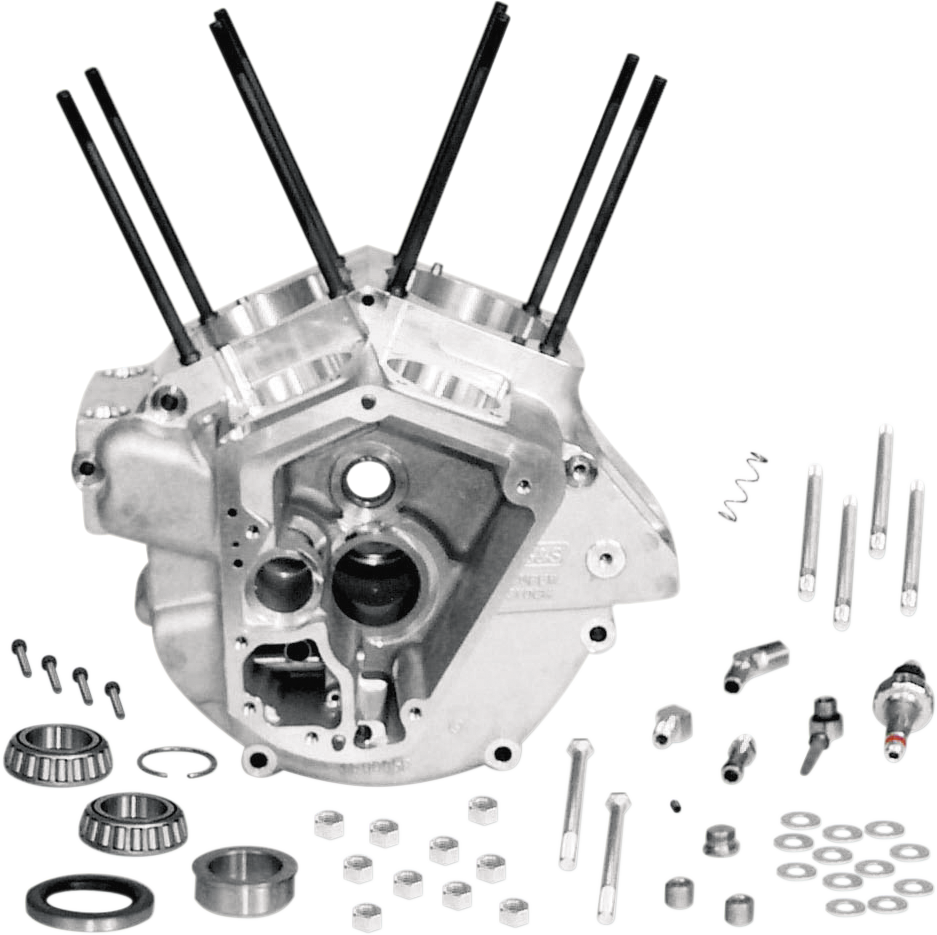 S&S CYCLE Engine Case - Super Stock® - 3.500" - Evolution Big Twin 31-0005