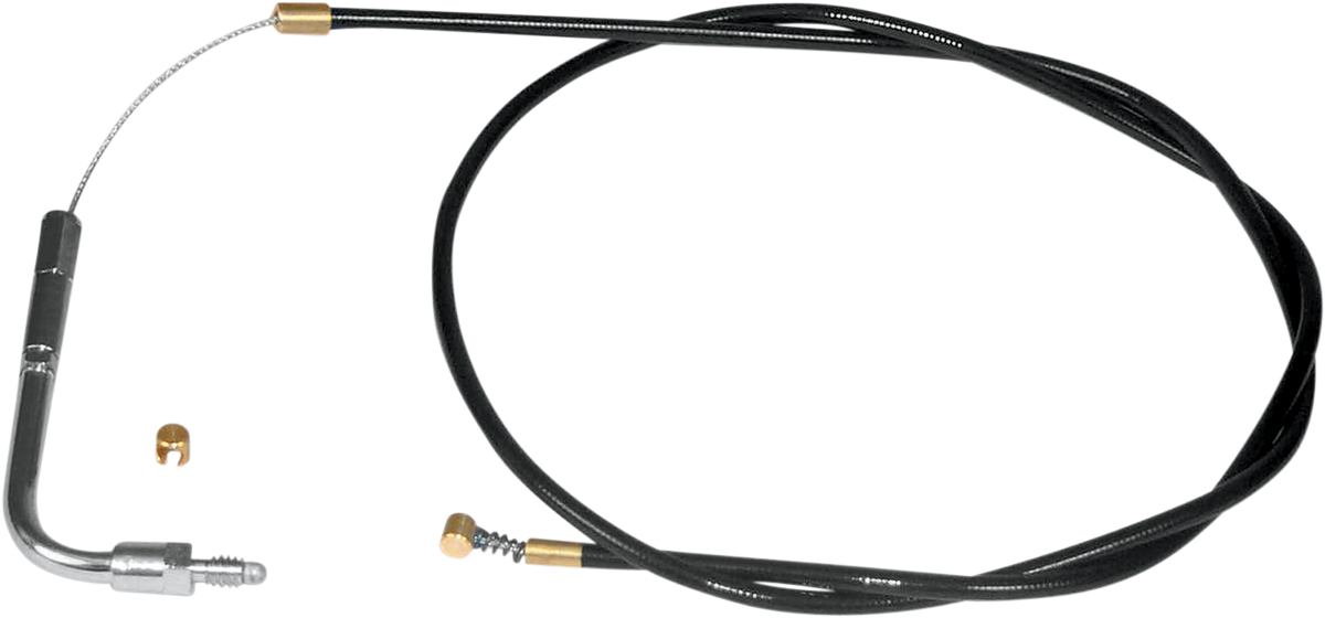S&S CYCLE Replacement Throttle Cable for Dual-Cable Throttle Assembly Kits - 39" 19-0434