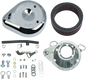 S&S CYCLE Teardrop Air Cleaner Kit - Chrome - S&S® Super E&G Carburetor Only 17-0404