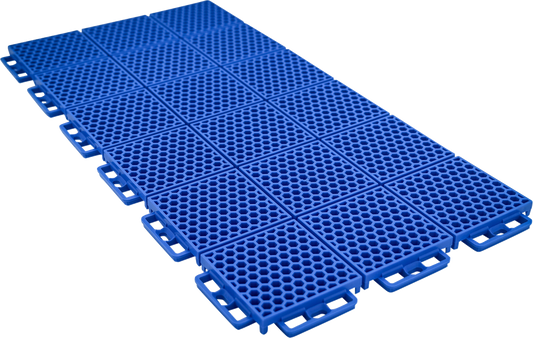 CALIBER ProTech Flooring - Smooth - Blue - 24 Piece 13612-4